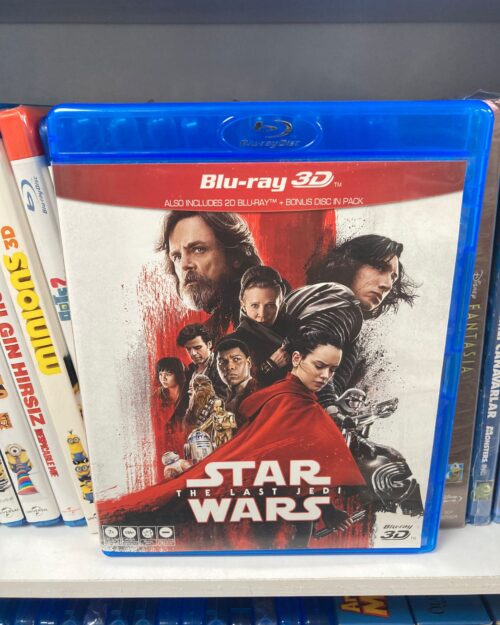 Star Wars : The Last Jedi 3d + 2d + Bonus Blu Ray