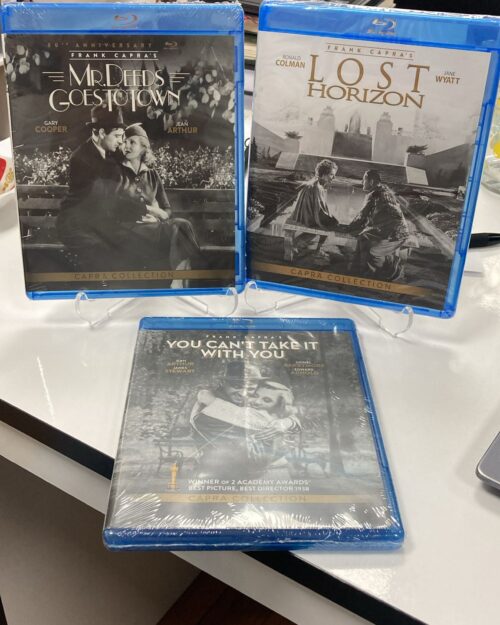 Frank Capra Collection ( 3 Film ) Blu Ray Set