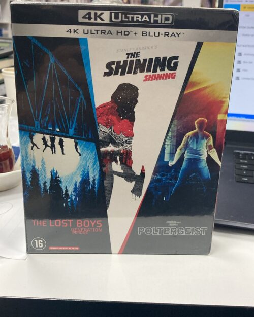 The Shining + The Lost Boys + Poltergeist 4K UHD + Blu Ray 3 Film Box Set