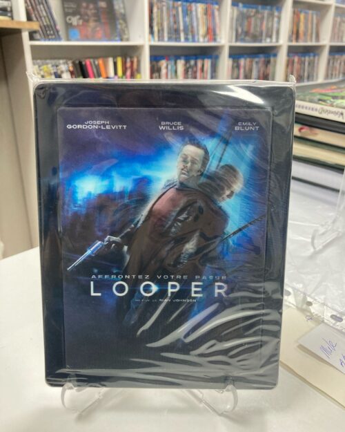 Looper – Tetikciler Steelbook Blu Ray – 2 Disk ( Front Side Lenticular Magnet )