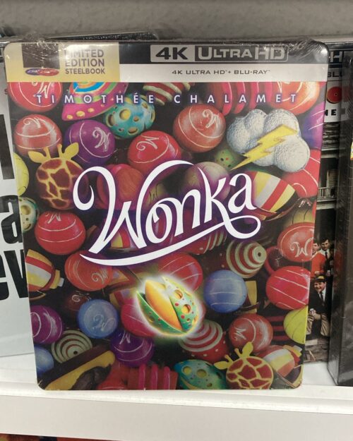 Wonka 4K UHD + Blu Ray Steelbook