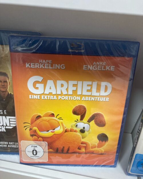 The Garfield Movie Blu Ray