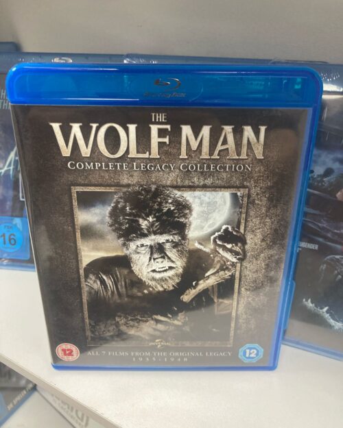 The Wolf Man – Complete Legacy Collection Blu Ray Set ( 1935 – 1948 ) 4 Disk 7 Film