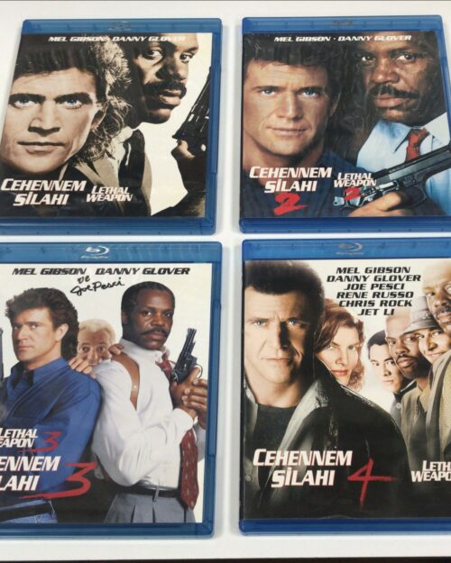 Cehennem Silahi – Lethal Weapon 4 Film Blu Ray Set