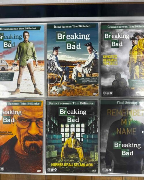 Breaking Bad Tum Sezonlar DVD Set