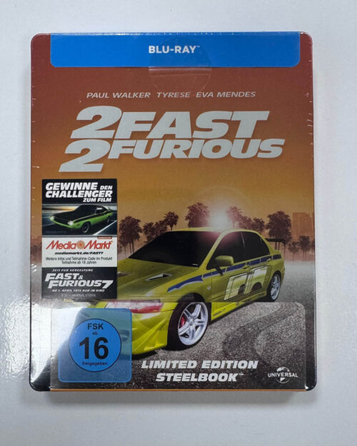 Fast & Furious 2 Steelbook Blu Ray