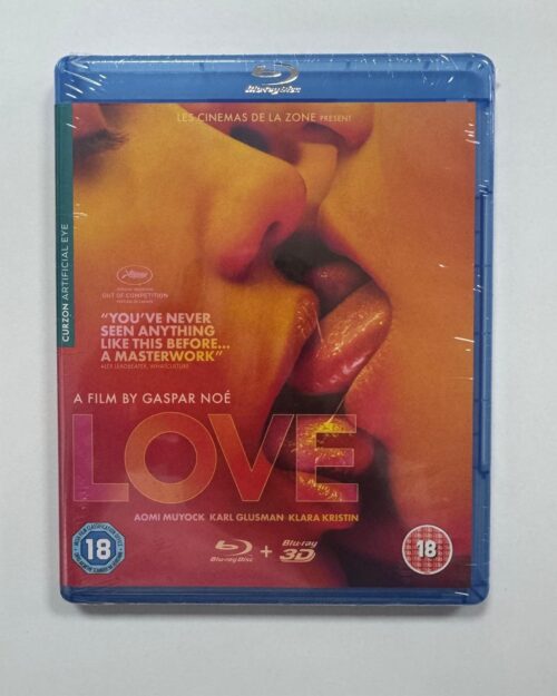 Love Blu Ray ( 3d2d Tek Disk )