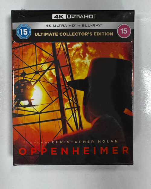Oppenheimer Ultimate Collector’s Edition Fullslip Steelbook 4K UHD + Blu Ray + Bonus Blu Ray