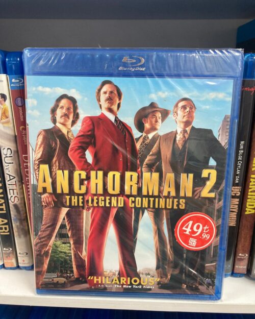 Anchorman 2 – The Legend Continues Blu Ray