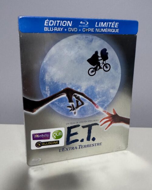 E.t. : The Extra Terrestrial Steelbook Blu Ray + DVD