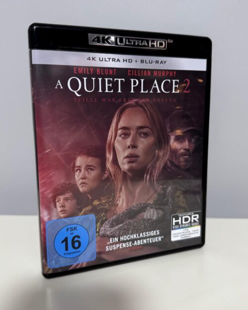 Sessiz Bir Yer : Bolum 2 – A Quiet Place : Part 2 4K UHD + Blu Ray