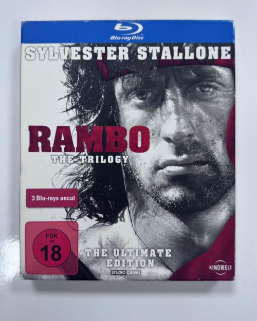 Rambo : The Trilogy 3 Film Blu Ray Box Set