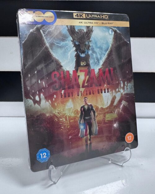 Shazam : Fury Of The Gods Steelbook 4K UHD + Blu Ray