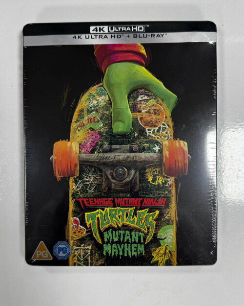 Teenage Mutant Ninja Turtles : Mutant Mahyem Steelbook 4K UHD + Blu Ray