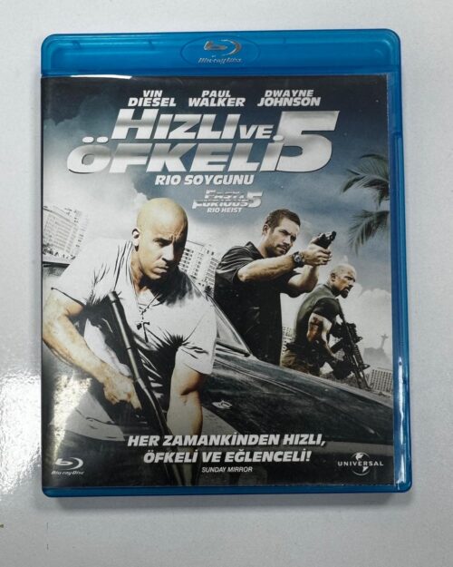 Fast & Furious 5 : Rio Soygunu Blu Ray