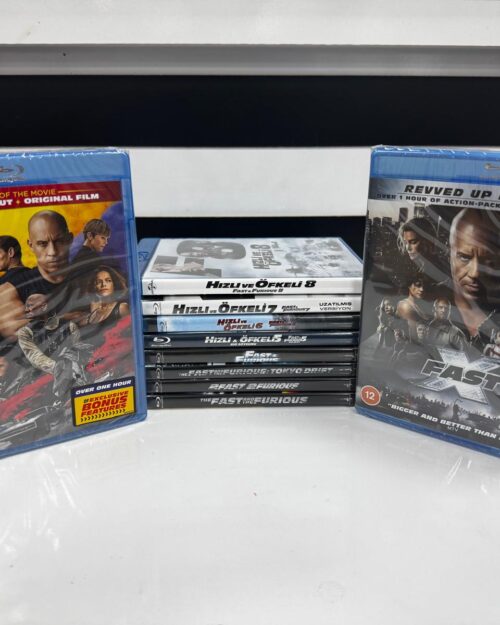 Fast & Furious Collection 1-10 / Hizli Ve Öfkeli Serisi 1-10 Blu Ray Set