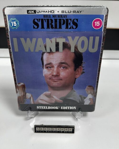 Stripes – Cizgiler Steelbook 4K UHD + Blu Ray