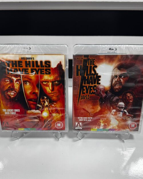 Tepenin Gozleri – The Hills Have Eyes Part 1 – 2 ( 1977 – 1984 ) Blu Ray ( Arrow Video )