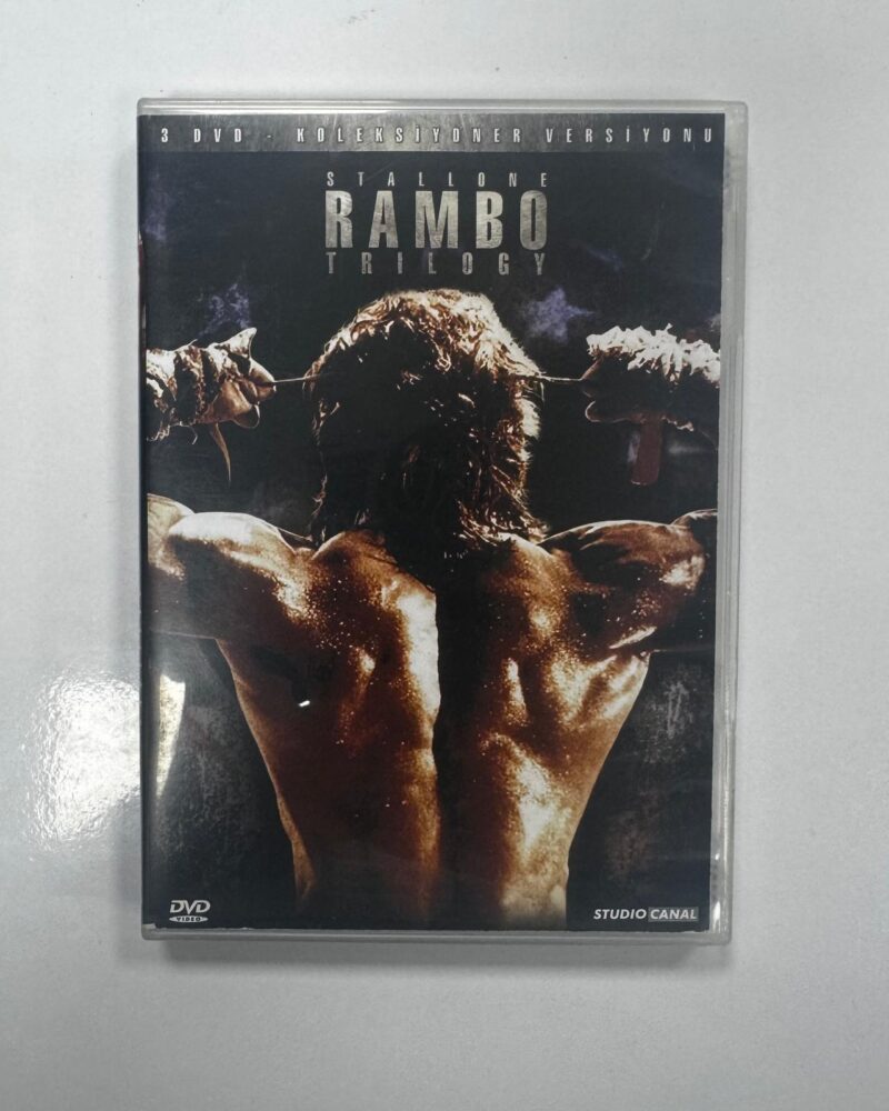 RAMBO TRILOGY DVD BOX SET – KOLEKSIYONER VERSIYON – Joker Film Kulübü