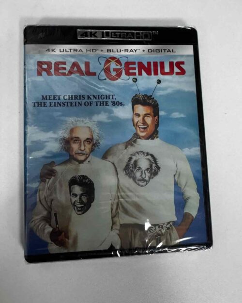 Real Genius – Gercek Dahi 4K UHD + Blu Ray