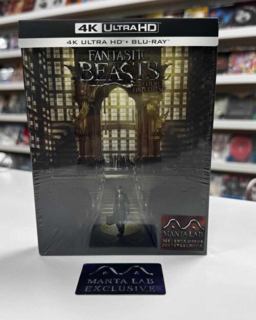 Fantastic Beasts And Where To Find Them Mantalab Exclusive Limited Edition Fullslip Steelbook 4K UHD + Blu Ray