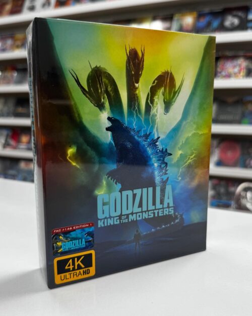 Godzilla : King Of The Monsters Filmarena Xl Limited Edition Fullslip Steelbook 4K UHD + Blu Ray
