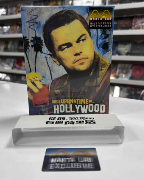 Once Upon A Time İn Hollywood Mantalab Exclusive Limited Edition Fullslip Steelbook Blu Ray