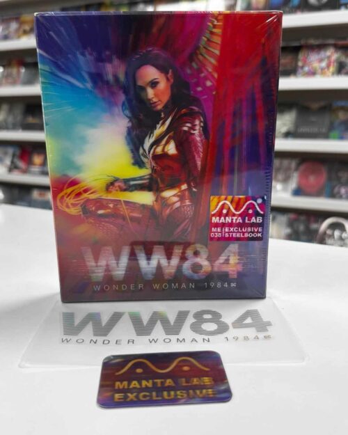 Wonder Women 1984 Mantalab Exclusive Limited Edtiion Fullslip Steelbook 4K UHD+ Blu Ray
