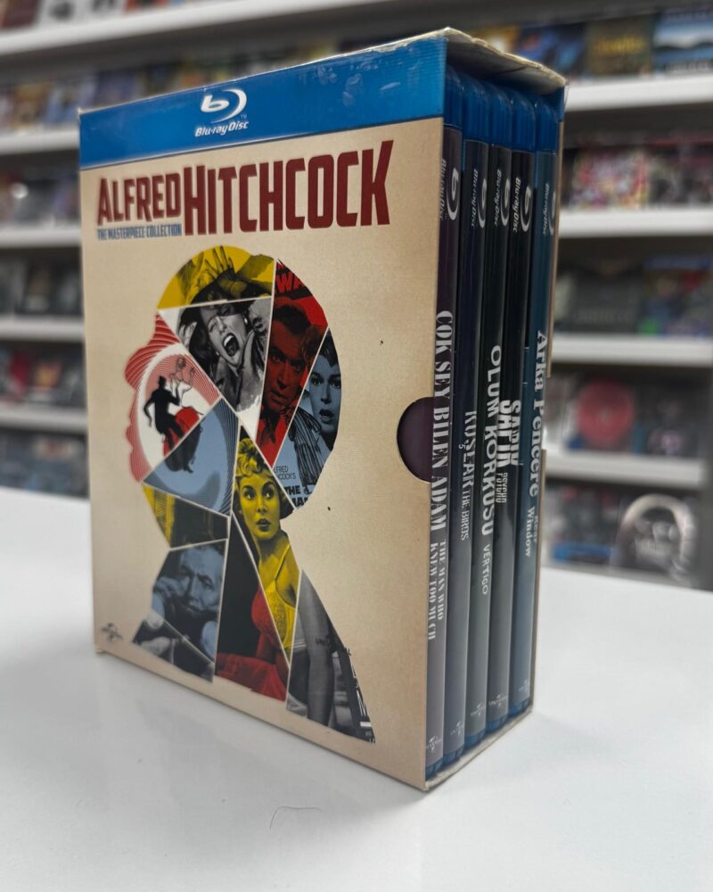 ALFRED HITCHCOCK THE MASTERPIECE COLLECTION 5 FILM BLU RAY BOX SET ...