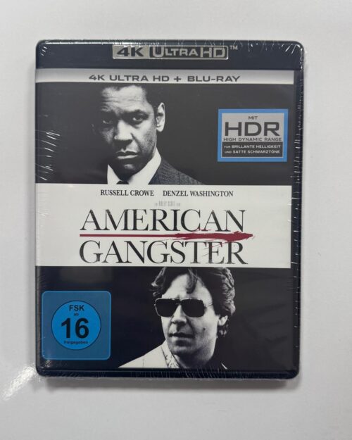 American Gangster 4K UHD + Blu Ray
