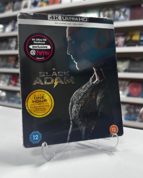 Black Adam Steelbook 4K UHD + Blu Ray