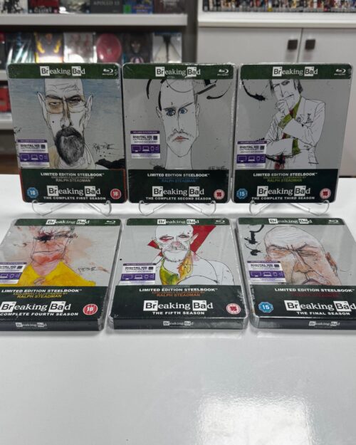 Breaking Bad : The Complete Series – Tum Sezonlar Steelbook Blu Ray Set ( Zavvi Sinirli Surum )