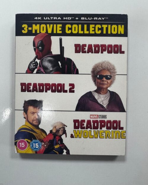 Deadpool 3-movie Collection 4K UHD + Blu Ray Box Set