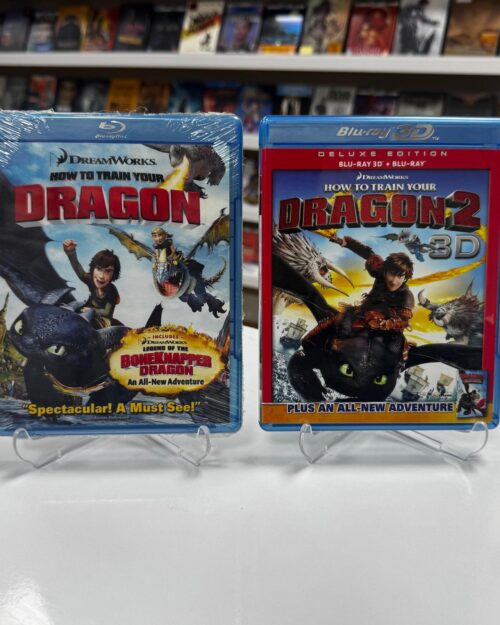 Ejderhani Nasil Egitirsin 1-2 Blu Ray Set