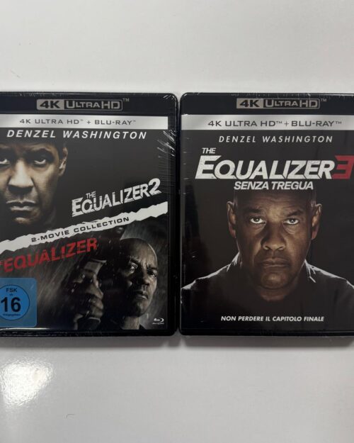 Equalizer 1 – 2 – 3 4K UHD + Blu Ray Set
