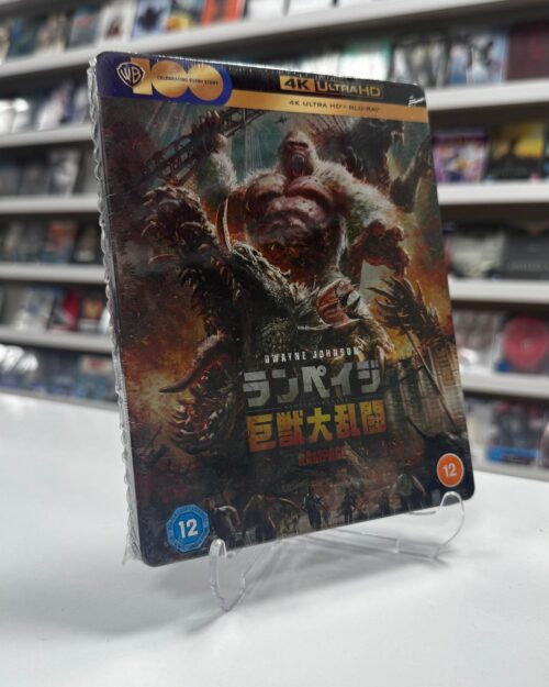 Rampage Steelbook 4K UHD + Blu Ray ( Japanese Artwork )