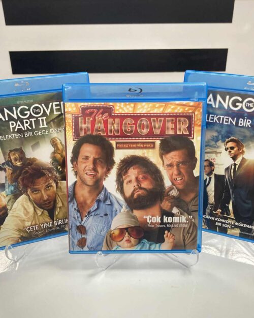 Felekten Bir Gece 1-2-3 / Hangover 1-2-3 Blu Ray Set