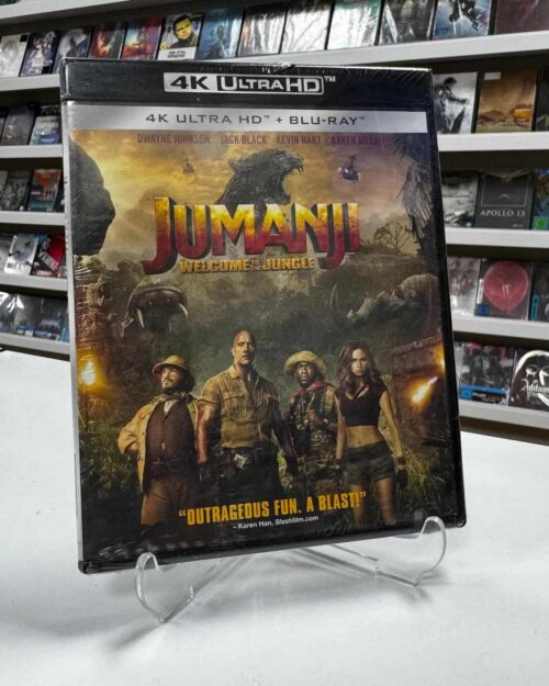 Jumanji : Welcome To The Jungle 4K UHD + Blu Ray