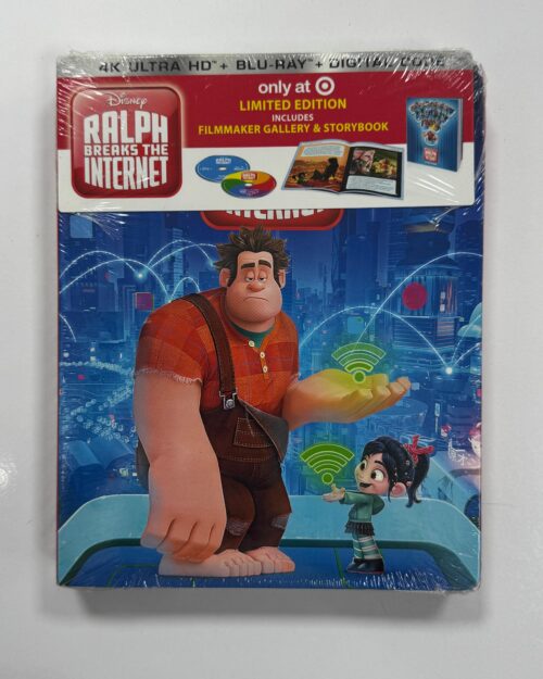 Ralph Breaks The İnternet Limited Edition Filmmaker Gallery & Storybook 4K UHD Blu Ray