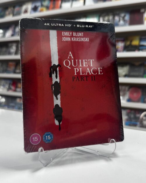 A Quiet Place : Part 2 – Sessiz Bir Yer : Bolum 2 Steelbook 4K UHD + Blu Ray