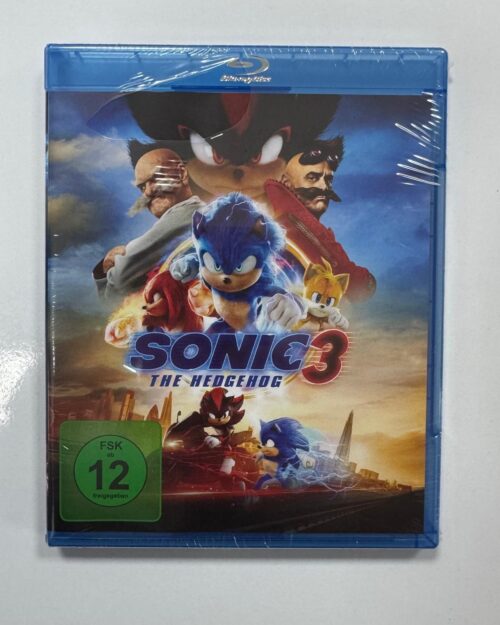 Sonic 3 : The Hedgehog Blu Ray