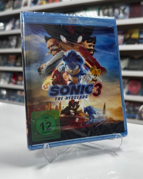 Sonic 3 : The Hedgehog Blu Ray
