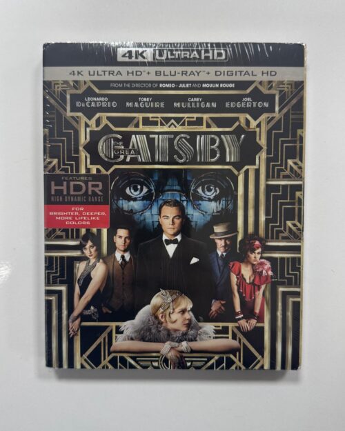 The Great Gatsby 4K UHD + Blu Ray