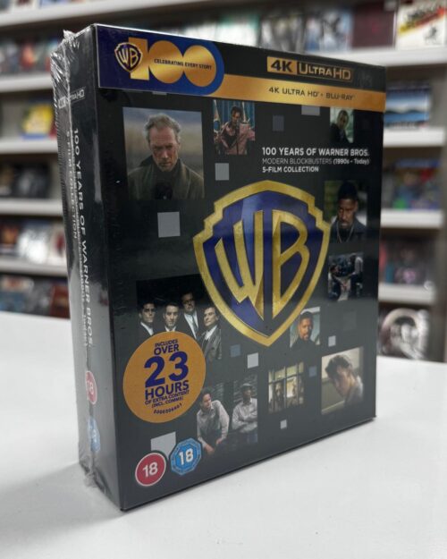 100 Years Of Warner Bros. Modern Blockbusters (1990s – Today) 5 Film Collection 4K UHD + Blu Ray Box Set