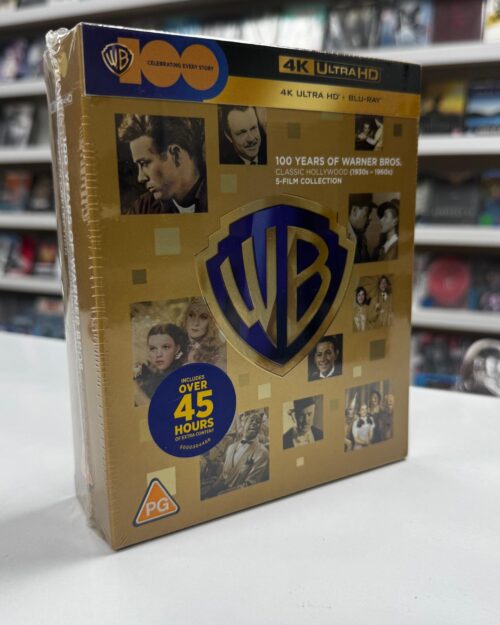 100 Years Of Warner Bros. Classic Hollywood ( 1930s – 1960s ) 5 Film Collection 4K UHD + Blu Ray Box Set