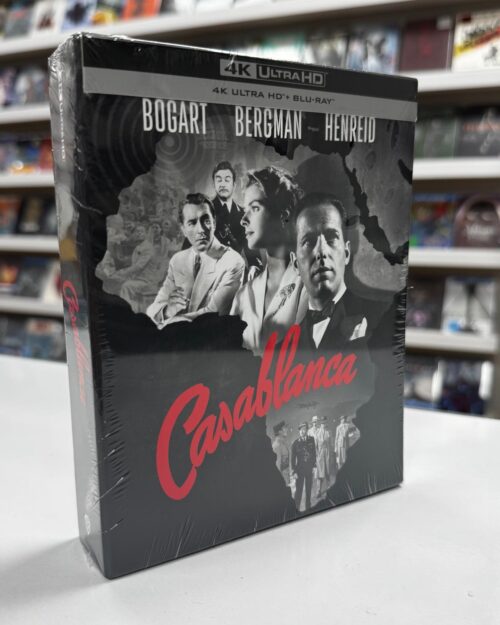 Casablanca 80th Anniversary Ultimate Collector’s Edition Fullslip Steelbook 4K UHD + Blu Ray