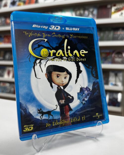 Coraline Blu Ray – 3d2d Tek Disk