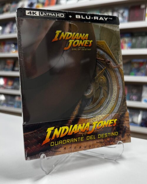 İndiana Jones : And The Dial Of Destiny 4K UHD + Blu Ray Steelbook