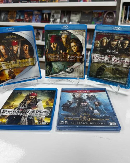 Karayip Korsanlari Serisi – 5 Film Blu Ray Set