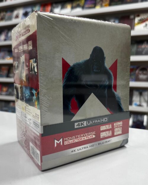 Monterverse Collection 4 Films Steelbook 4K UHD + Blu Ray Metal Box Set